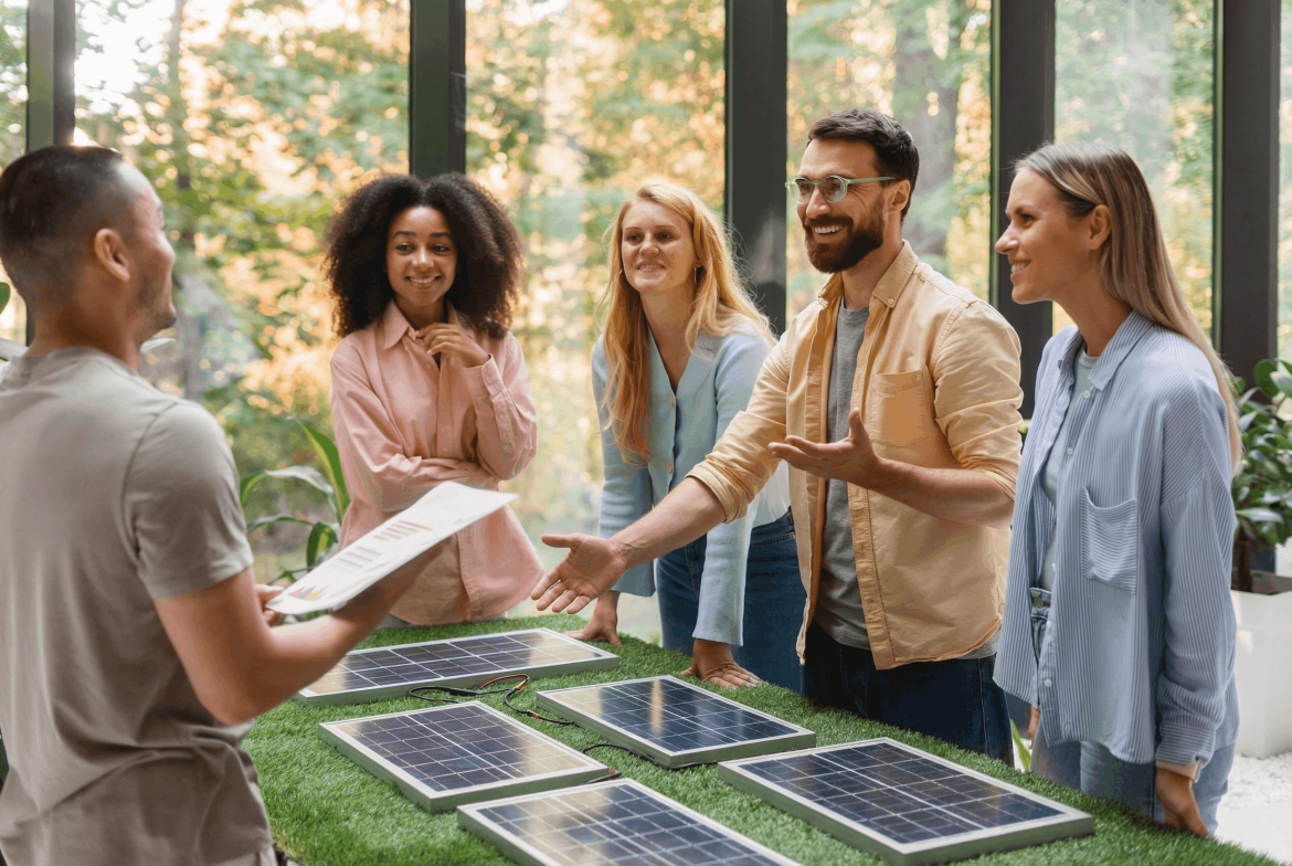 Influencer Partners – group collaboration around solar products