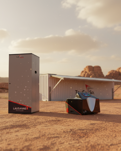Lausanne battery storage and mobile energy systems in a remote setting
